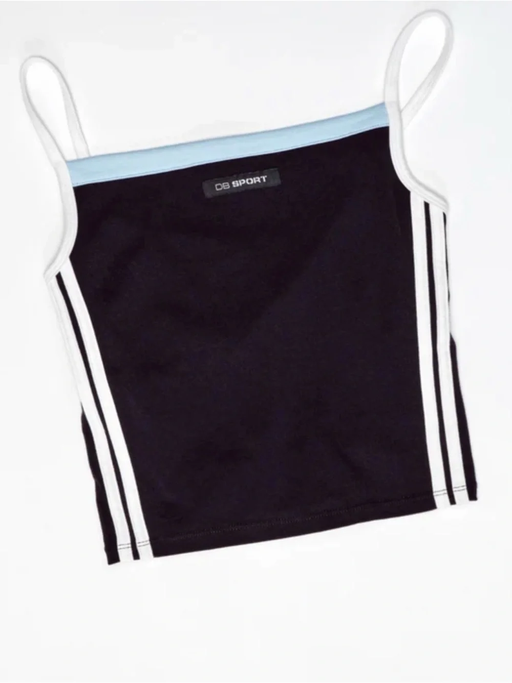 DB Sport Black square neck tank - Picture 2 of 3